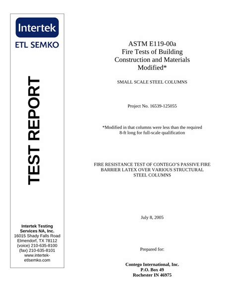 intertek astm testing